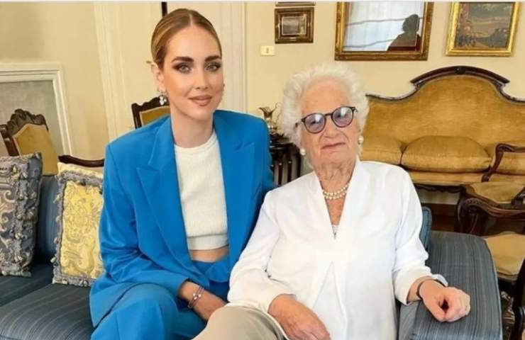 Chiara Ferragni e il suo rapporto con Liliana Segre