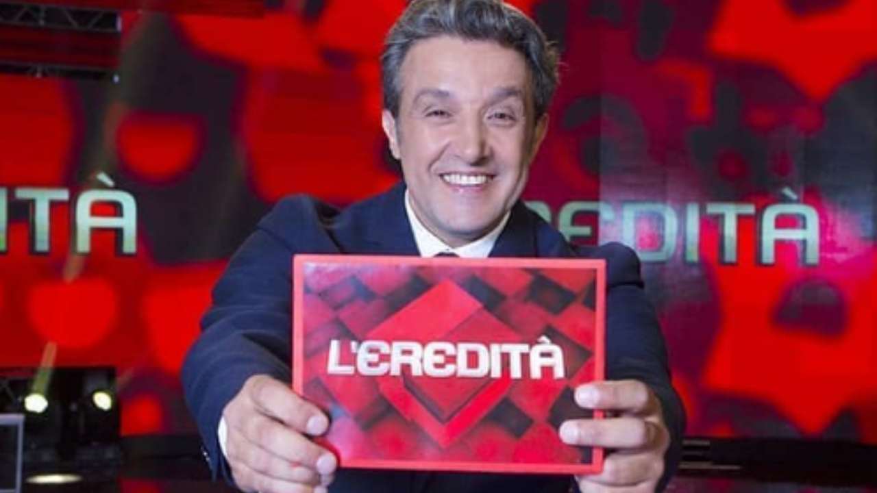 Flavio Insinna Eredità vincita tesoro