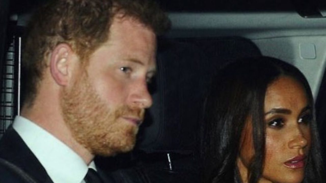 Harry e Meghan lite al ristorante