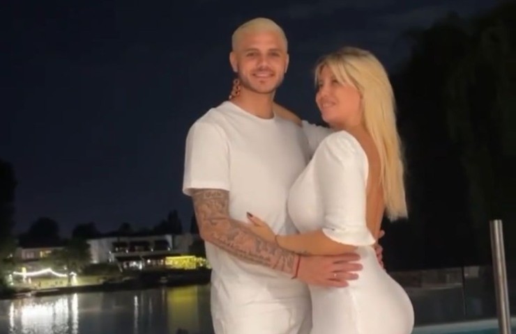 Wanda Nara e Mauro Icardi insieme alle Maldive