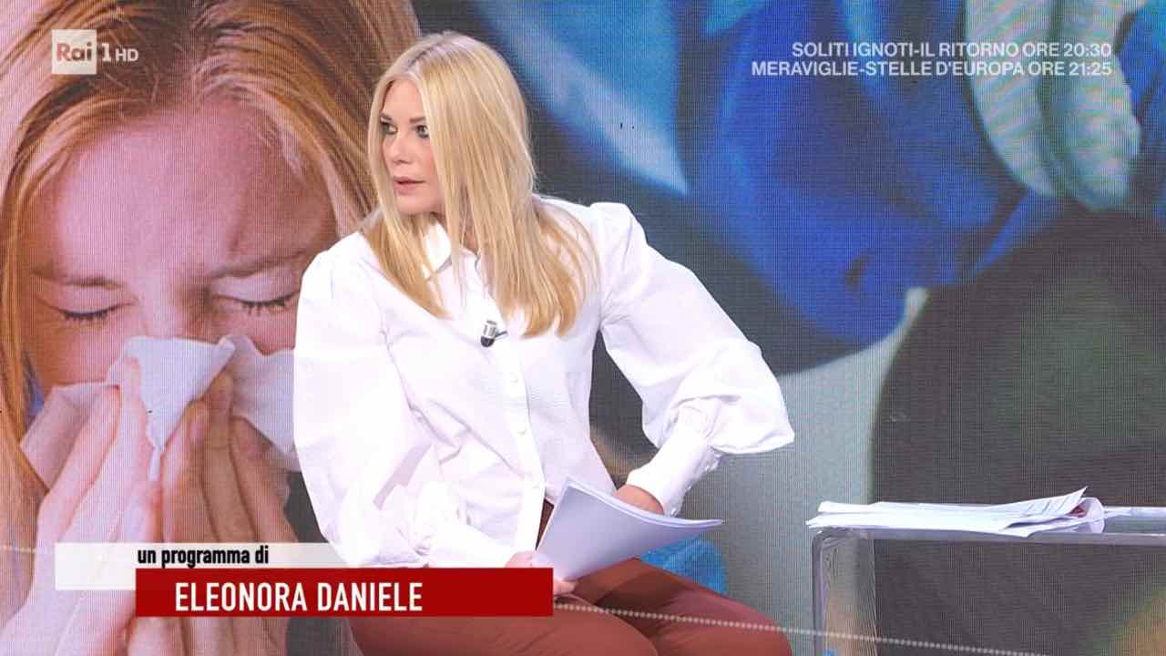 Eleonora Daniele preoccupata