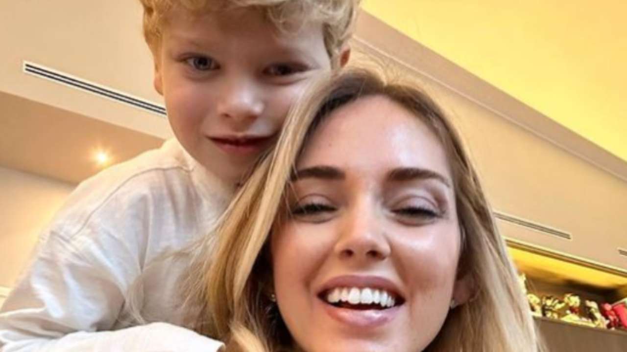 Chiara Ferragni piccola figlio differenze