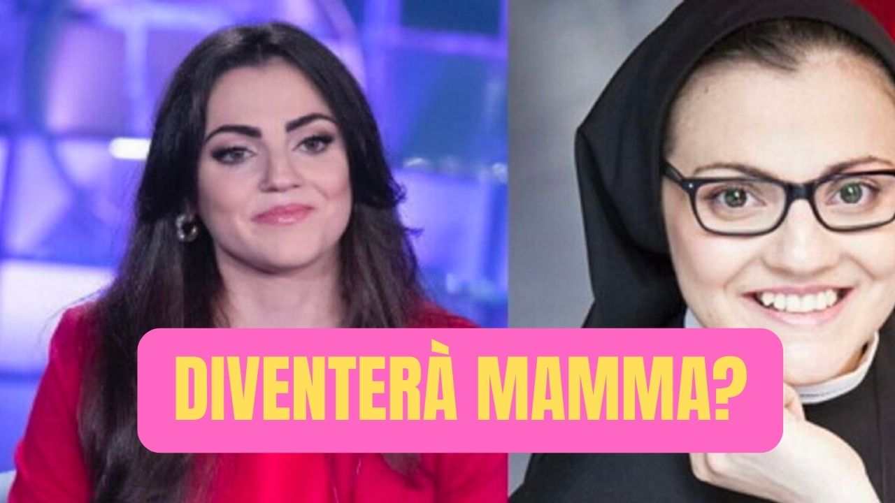 Suor Cristina incinta mamma