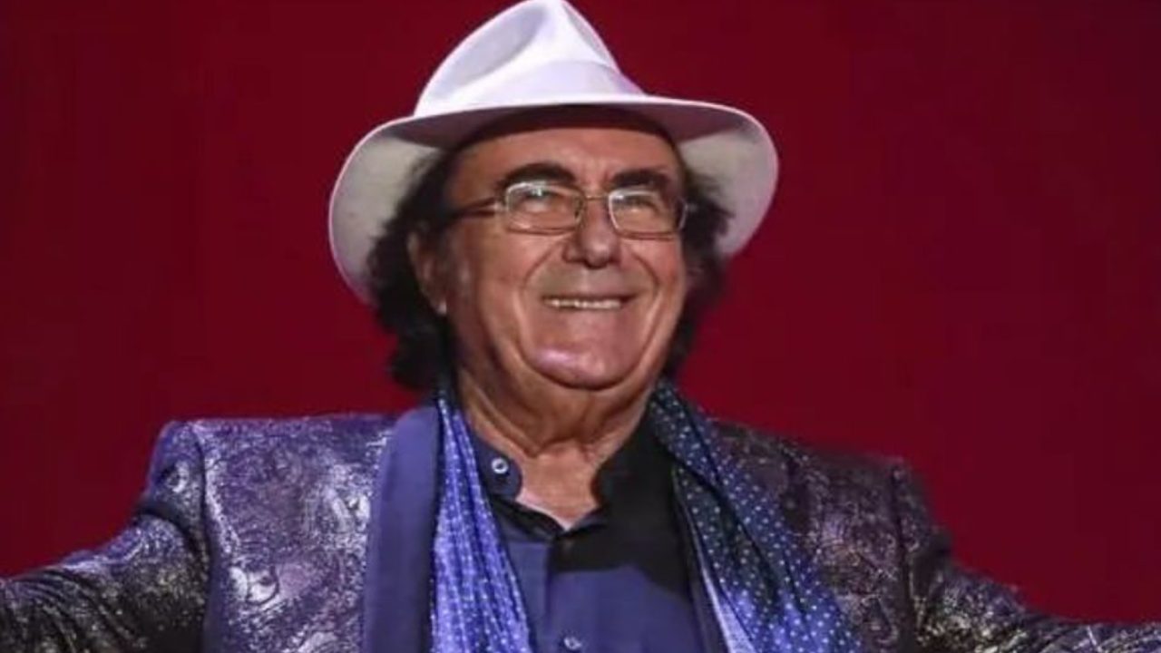 Al Bano non trattiene l'emozione