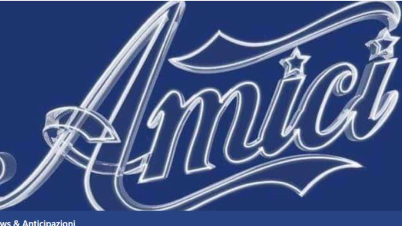 Amici logo trasmissione