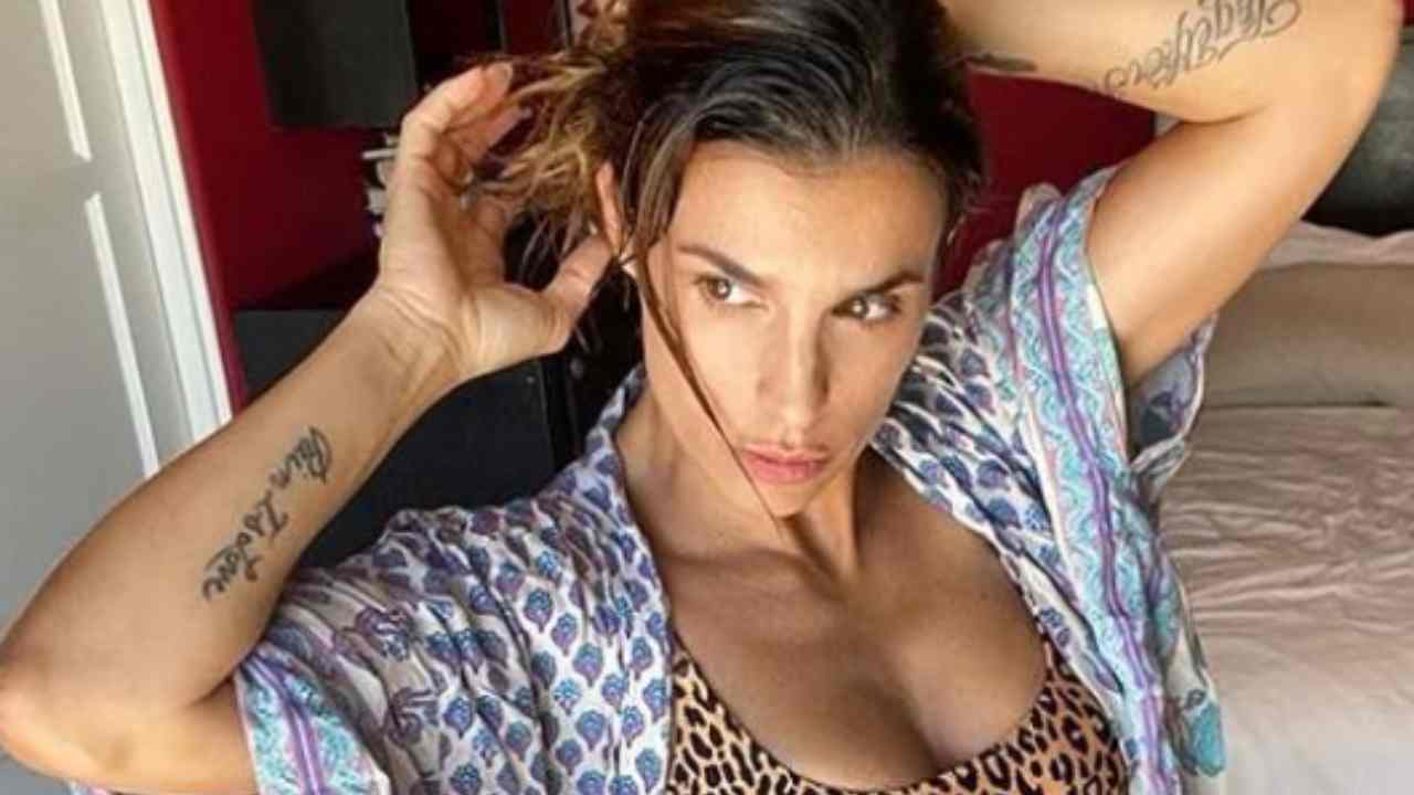 Elisabetta Canalis giro milano nuova fiamma